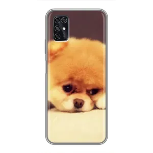 Чехол (ТПУ) Милые собачки для ZTE Blade V2020 Smart (Померанский шпиц)