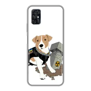 Чехол с принтом Собаки Патрон для ZTE Blade V2020 Smart (Пёс Патрон с ракетой)