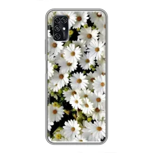 Чохол з ромашками на ZTE Blade V2020 Smart (Рамка в ромашках)