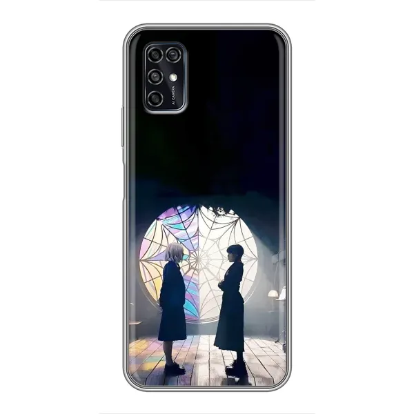 Чехол с рисунком «Уэнсдей и Энди» для ZTE Blade V2020 Smart Чехол с рисунком «Уэнсдей и Энди» для ZTE Blade V2020 Smart