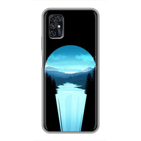 Чохол з малюнком «Синій Водоспад» для ZTE Blade V2020 Smart Чохол з малюнком «Синій Водоспад» для ZTE Blade V2020 Smart