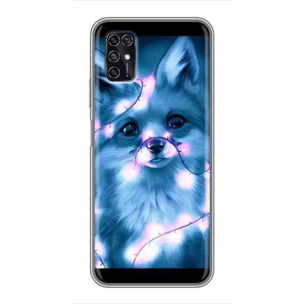 Чехол с рисунком «Яркая Лиса» для ZTE Blade V2020 Smart Чехол с рисунком «Яркая Лиса» для ZTE Blade V2020 Smart