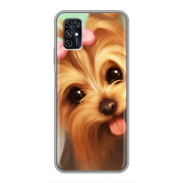 Чехол с рисунком «Йоршенский терьер» для ZTE Blade V2020 Smart Чехол с рисунком «Йоршенский терьер» для ZTE Blade V2020 Smart