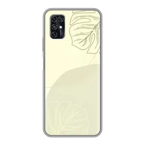 Чохол квітковий дизайн для ZTE Blade V2020 Smart (Зелений фон)