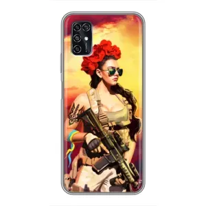 ЗСУ Чохли (TPU) для ZTE Blade V2020 Smart (Жінка солдат)