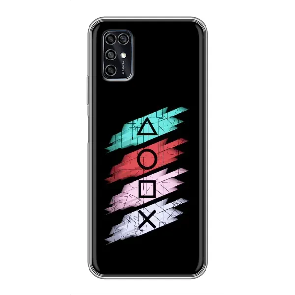 Чехол с рисунком «Значки Sony» для ZTE Blade V2020 Smart Чехол с рисунком «Значки Sony» для ZTE Blade V2020 Smart