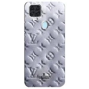 Текстурный Чехол Louis Vuitton для ЗТЕ Блейд В2020 (Белый ЛВ)