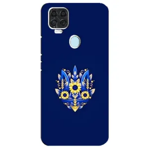 Чехол Укр Символика для ZTE Blade V2020 (Цветущий Герб)