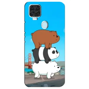 Чехлы с Пандами на ZTE Blade V2020 (Друзья)