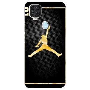 Силиконовый Чехол Nike Air Jordan на ЗТЕ Блейд В2020 (Джордан 23)