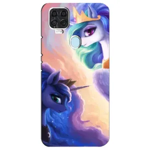 Чохол Unicorn на ZTE Blade V2020 (Єдиноріжки на хамарках)