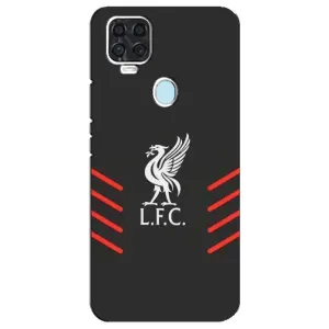 Силиконовые Чехлы принт Футбол на ZTE Blade V2020 (Эмблема Liverpool)