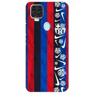 Чехол для ZTE Blade V2020 (Барселона) (Фанат Барсы)