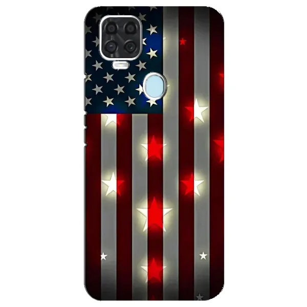 Чехол с рисунком «Флаг США 2» для ZTE Blade V2020 Чехол с рисунком «Флаг США 2» для ZTE Blade V2020
