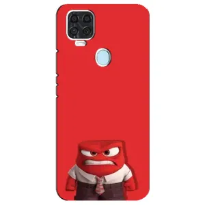 Чехол Головоломка для ZTE Blade V2020 - (AlphaPrint) (Гнев)