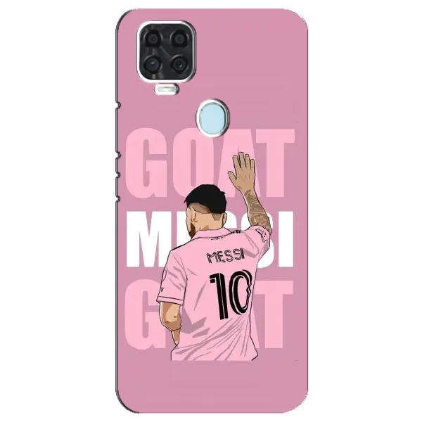 Чехол с рисунком «GOAT MESSI» для ZTE Blade V2020 Чехол с рисунком «GOAT MESSI» для ZTE Blade V2020