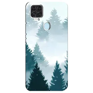 Летний Чехол на ZTE Blade V2020 (Горный лес)