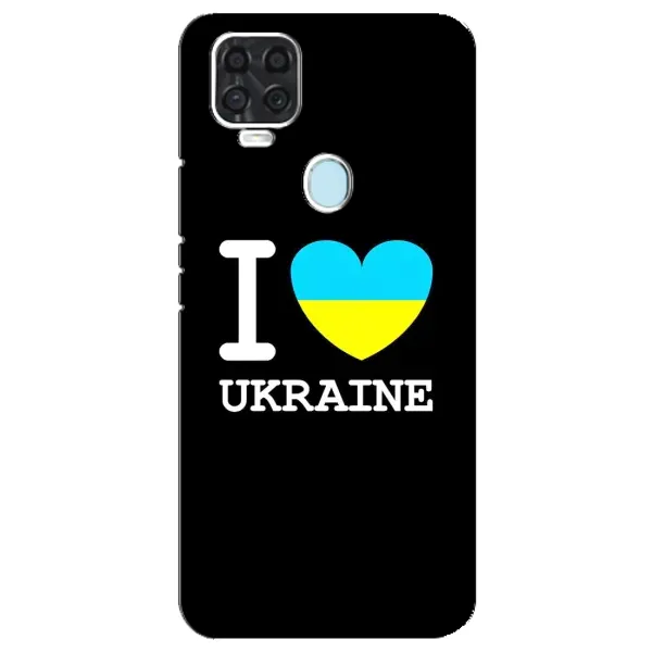 Чехол с рисунком «I Love Ukraine» для ZTE Blade V2020 Чехол с рисунком «I Love Ukraine» для ZTE Blade V2020