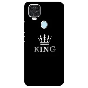 Чохол (Корона на чорному фоні) для ЗТЕ Блейд В2020 (KING)