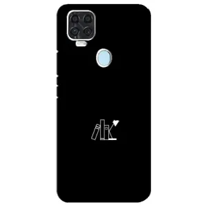Чехол с картинками на черном фоне для ZTE Blade V2020 (Книжки)