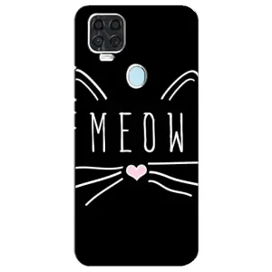 Бампер с изображением Котиков для ЗТЕ Блейд В2020 (КОТИК MEOW)