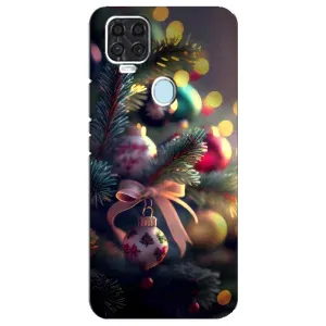 Чехлы на Новый Год ZTE Blade V2020 (Красивая елочка)