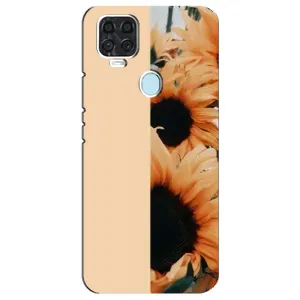 Чехлы с картинкой Подсолнухов для ЗТЕ Блейд В2020 (Красивые подсолнухи)