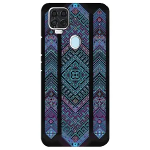 Силиконовый Чехол на ZTE Blade V2020 (Крутой орнамент)