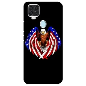Чохол Прапор USA для ZTE Blade V2020 (Крила США)