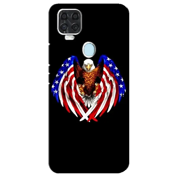 Чехол с рисунком «Крылья США» для ZTE Blade V2020 Чехол с рисунком «Крылья США» для ZTE Blade V2020