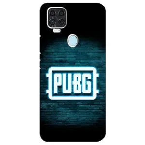Чехол (TPU) с картинкой "Лого Пабг" на ЗТЕ Блейд В2020 (Лого PUBG)