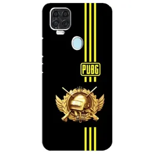 Чехол (TPU) с картинкой "Лого Пабг" на ЗТЕ Блейд В2020 (Лого PUPG)