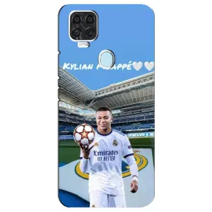 Чехол (TPU) с Футболистом на ZTE Blade V2020 (Mbappe Real)