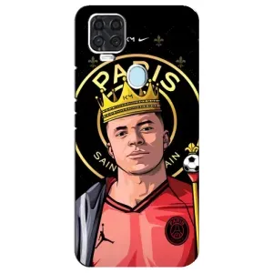 Чехол (TPU) с Футболистом на ZTE Blade V2020 (Mbappe King)