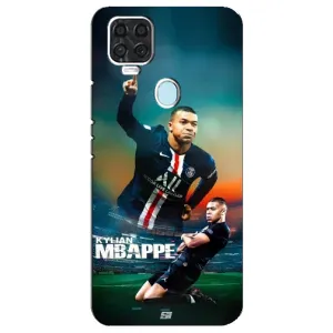 Чехол (TPU) с Футболистом на ZTE Blade V2020 (MBAPPE)