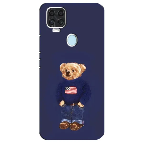Чехол с рисунком «Мишка USA» для ZTE Blade V2020 Чехол с рисунком «Мишка USA» для ZTE Blade V2020