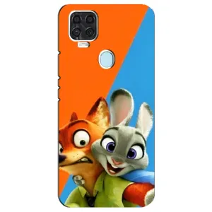 Чохли ЗООТРОПОЛІС для ZTE Blade V2020 (Нік і Хопс)