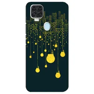 Силиконовые Чехлы Любимому человеку для ZTE Blade V2020 (Ночной город)