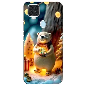 Чехлы на Новый Год ZTE Blade V2020 (Новогодний ведмеженок)