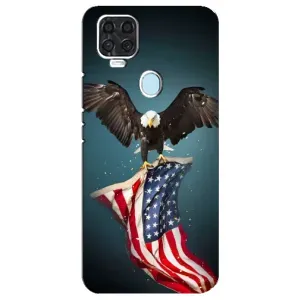 Чохол Прапор USA для ZTE Blade V2020 (Орел і прапор)