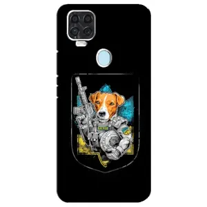 Чехол с принтом для ZTE Blade V2020