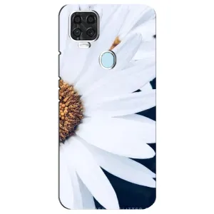 Чехол с ромашками на ZTE Blade V2020 (Пол ромашки)