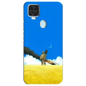 Чехлы на военную тематику для ZTE Blade V2020 (Попадание)