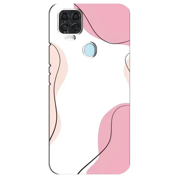 Чехол с рисунком «Розовый фон» для ZTE Blade V2020 Чехол с рисунком «Розовый фон» для ZTE Blade V2020