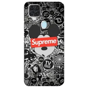 Чехол с Брендами одежды на ЗТЕ Блейд В2020 (Supreme Маус)