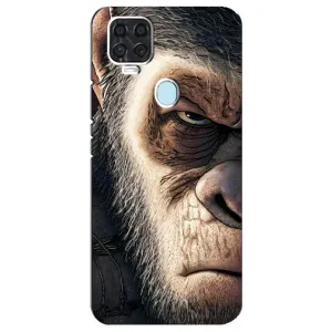 Чехлы с Горилой на ЗТЕ Блейд В2020 (Суровый)