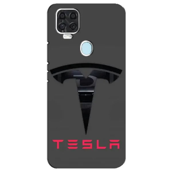 Чехол с рисунком «Logo TESLA» для ZTE Blade V2020 Чехол с рисунком «Logo TESLA» для ZTE Blade V2020