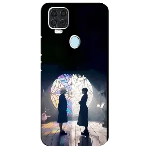 Чехлы с принтом Уэнсдей на ZTE Blade V2020 (Уэнсдей и Энди)