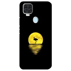 Летний Чехол на ZTE Blade V2020 (Желтый Закат)