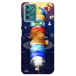 Чехол (ТПУ) с планетами на ZTE Blade V30 Vita (Арт планети)